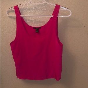 NWOT hot pink forever 21 crop top